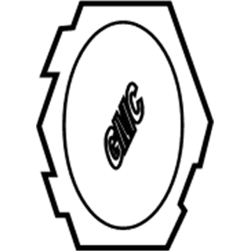 Chevy Trailblazer Wheel Cover - 9596192