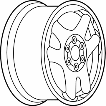 2008 GMC Envoy Spare Wheel - 9597662