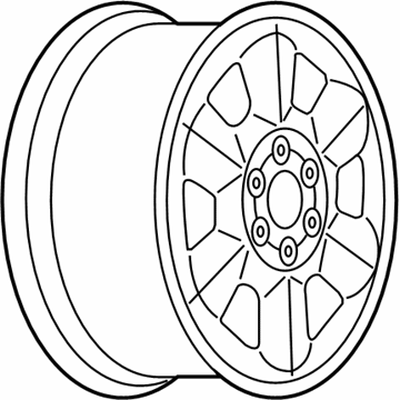 2004 GMC Envoy XL Spare Wheel - 9595182