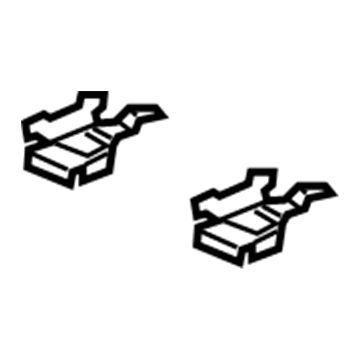GM 19127806 Latch Bracket, Rear
