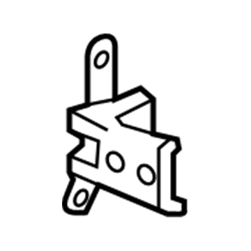 GM 25783764 Lower Hinge, Front