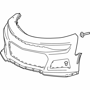 Chevy Camaro Bumper - 84380528