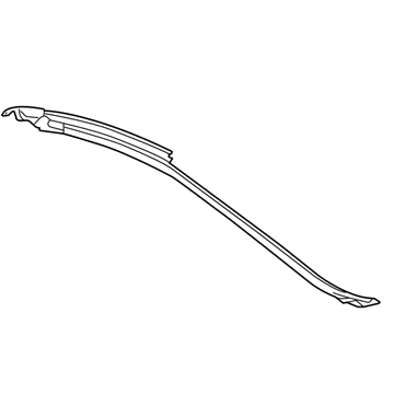 GM 15298667 Weatherstrip, Driver Side