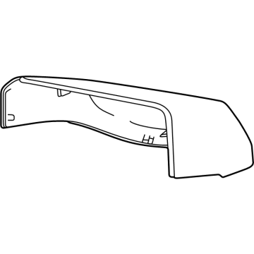 Chevy Colorado Mirror Cover - 87845735