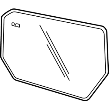 2023 Chevy Colorado Side View Mirrors - 87845743