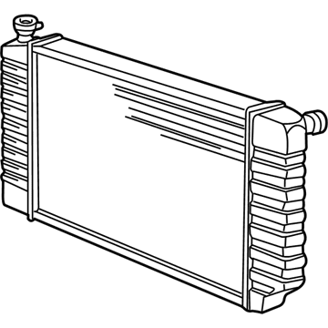 GMC Radiator - 52470421