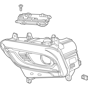Buick Enclave Headlight - 84848268