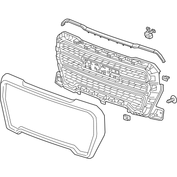 GM 84508286 Grille