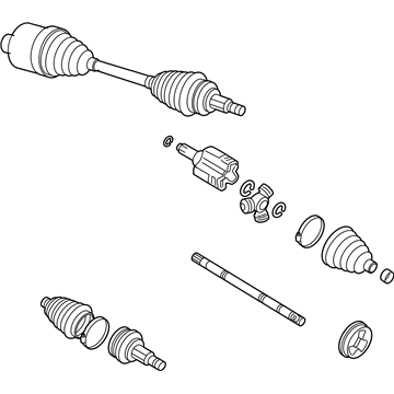 Chevy Monte Carlo Axle Shaft - 15850525