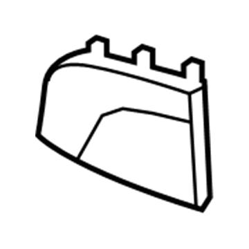 GM 19316715 Tow Bracket Cover, Front