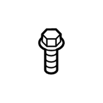 GM 19317037 Door Trim Panel Bolt, Inner