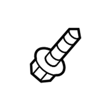 GM 19317057 Bumper Cover Screw