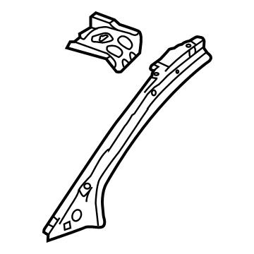 Chevy 95353880 Inner Windshield Pillar