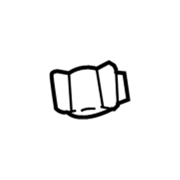Cadillac 11570890 Outlet Pipe Clip
