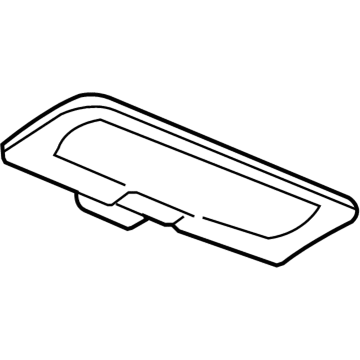 Saturn 25841092 Sunvisor