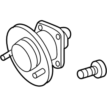GM 25979186 Hub & Bearing, Rear