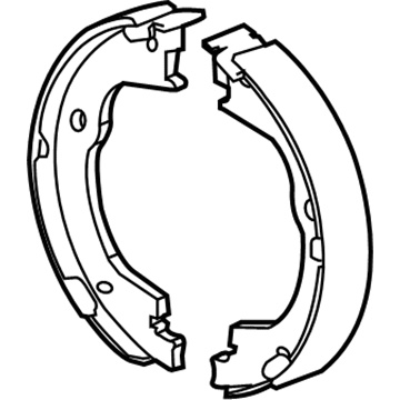 Chevy Equinox Brake Shoe - 96626083