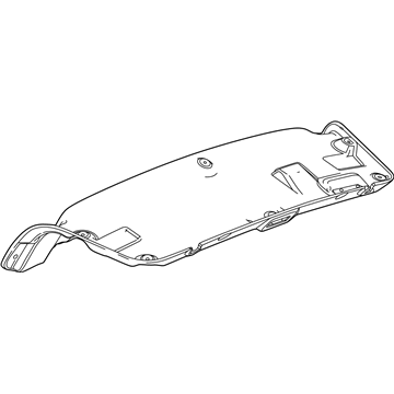 Buick 20985972 Trunk Lid Trim