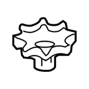 GM 92243047 Retainer Plate Retainer Nut