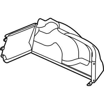 GM 92250942 Trunk Side Trim