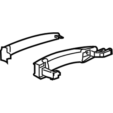 Chevy Equinox Door Handle - 13521819
