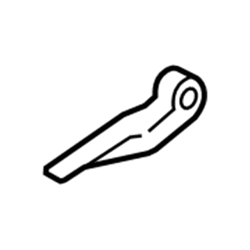 GM 89043976 Recline Handle, Gray
