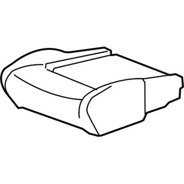 GM 88896638 Seat Cushion Pad, Rear