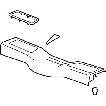 Pontiac 20830230 Upper Trim Panel