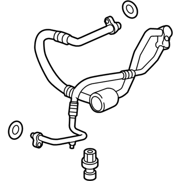 2017 Chevy Camaro A/C Hose - 84008569
