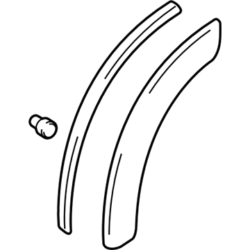Chevy 30025228 Wheel Flare