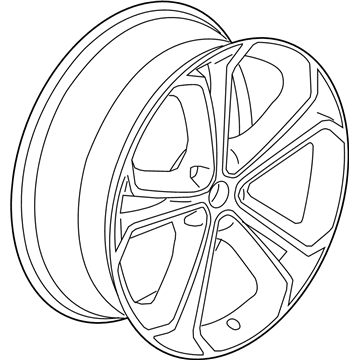 GM 39032068 Wheel, Alloy, Rear