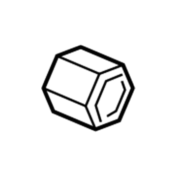 GM 13450276 Wheel Nut Cap, Front Rear