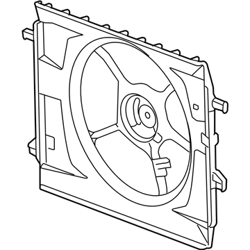Chevy HHR Fan Shroud - 15295901