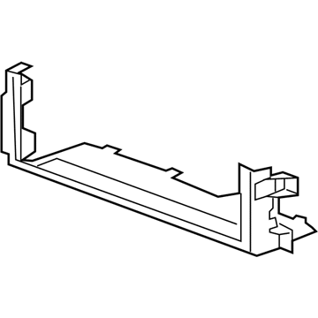 GM 84037096 Lower Baffle