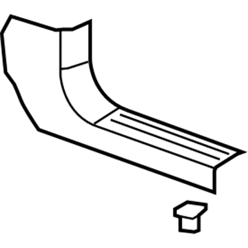 Chevy 22751373 Front Sill Plate