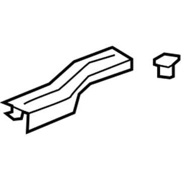 Chevy 22862299 Rear Sill Plate