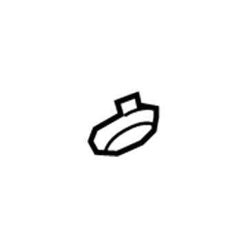 Chevy 25786184 Upper Center Pillar Trim Cap