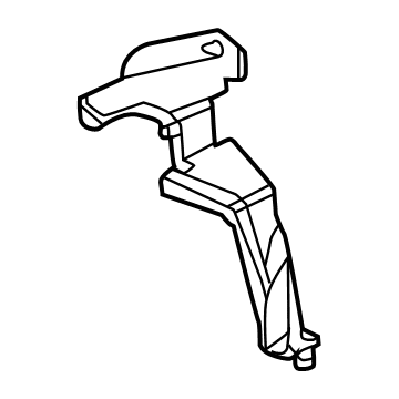 GM 86783506 Side Baffle, Lower Driver Side