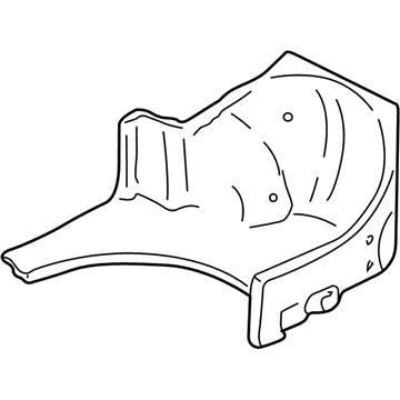 GM 22659200 Wheelhouse Trim, Rear Passenger Side