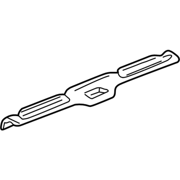 GM 22677884 Sill Plate, Rear