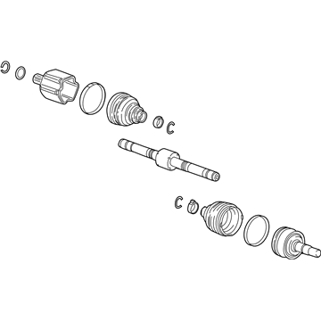 GM 42437963 Axle Assembly, Front