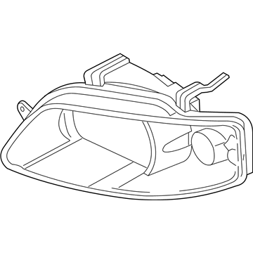 GM 96540254 Headlamp Assembly