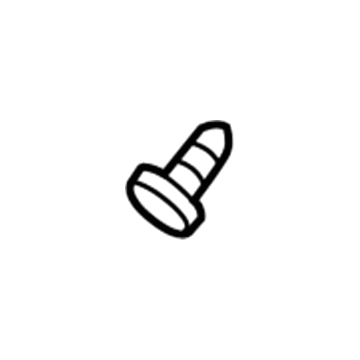 Cadillac 11609539 Lock Pillar Trim Screw