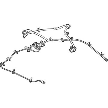 Chevy 85617509 HARNESS,REAR COMPARTMENT LID WIRING HARNESS EXTENSION(LABELED 85617509)
