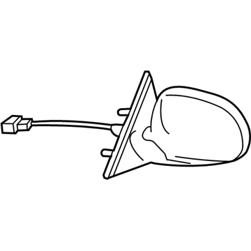 Oldsmobile Side View Mirrors - 17801666
