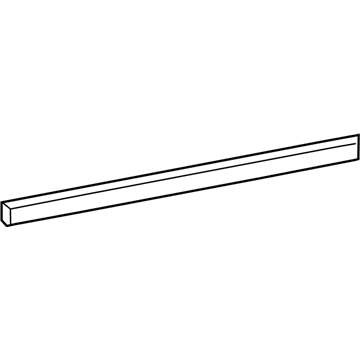 Chevy C2500 Door Moldings - 15646067