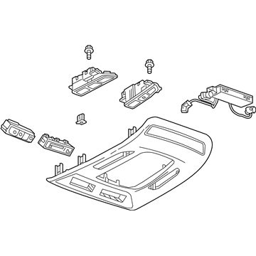 GM 84203597 Overhead Console