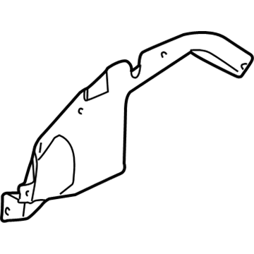 Saturn Vue Fender Splash Shield - 22678676
