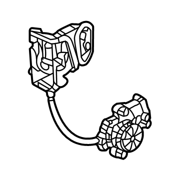 Cadillac Door Latch Assembly - 13542867