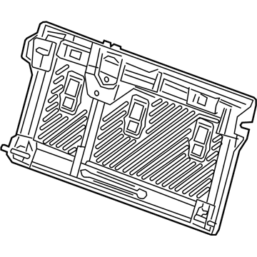 GM 13592673 Seat Frame, Rear